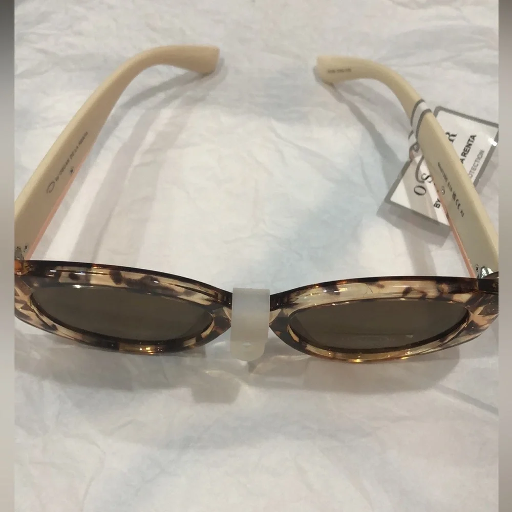 Oscar brown tortoiseshell oval‎ sunglasses new